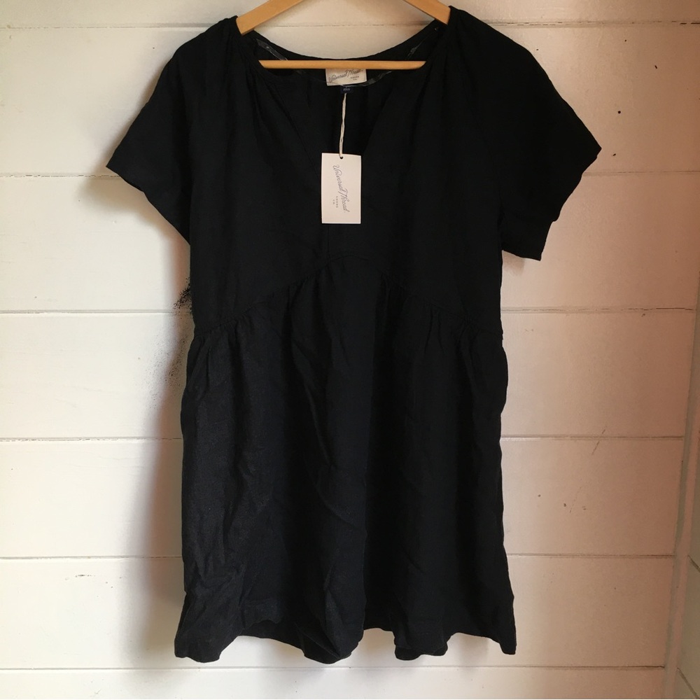 Linen Mini Dress